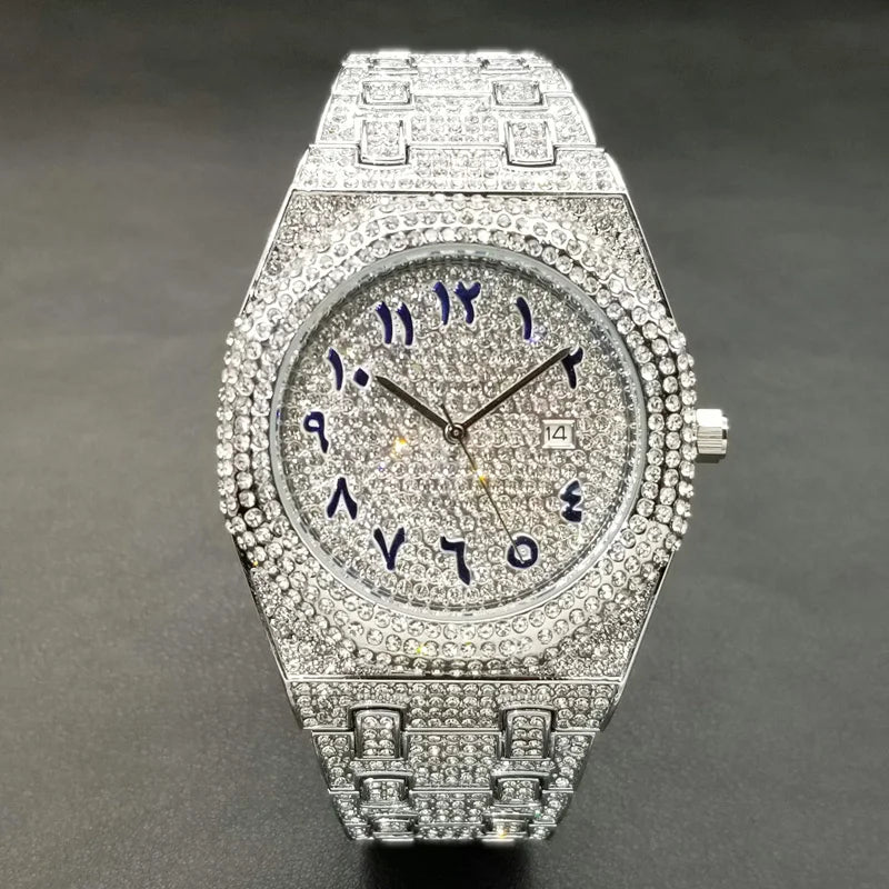Iced Arabic Dial VVS Watch