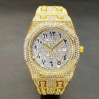Iced Arabic Dial VVS Watch