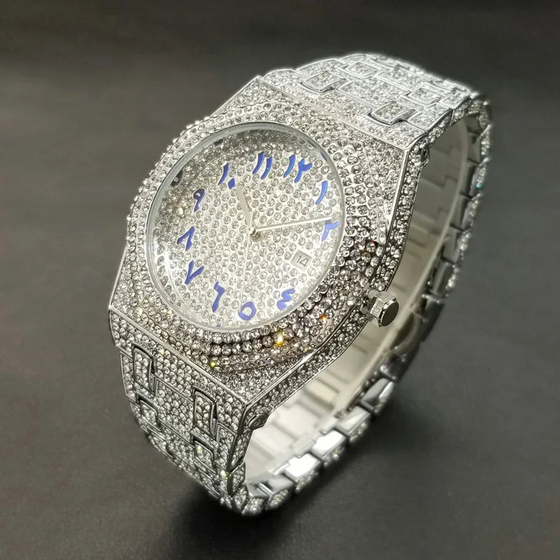 Iced Arabic Dial VVS Watch
