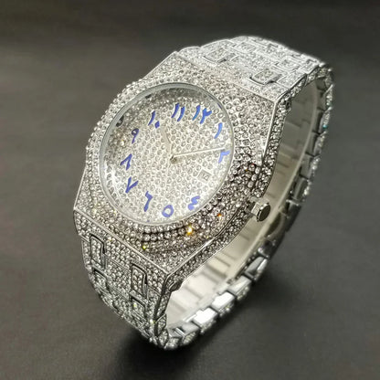 Iced Arabic Dial VVS Watch