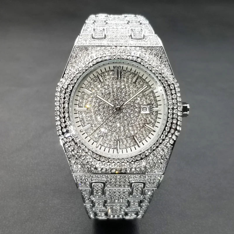 Iced Arabic Dial VVS Watch